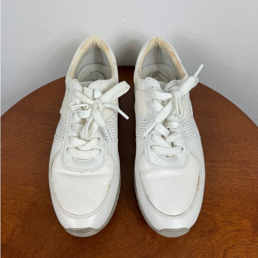 Michael Kors Leather Allie Trainers in White Women's Size 7.5